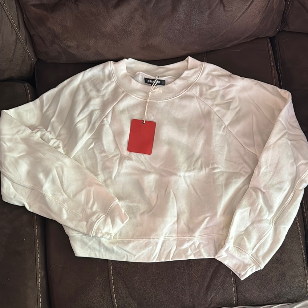 NWT Women's White Steel City Sweatshirt